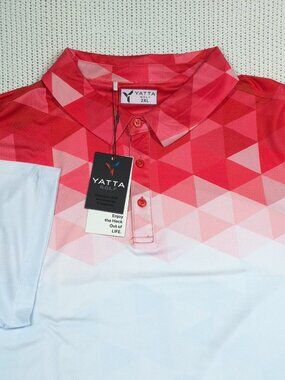 Yatta Golf Polo Shirt The U.S. Open Mens Sz. 2XL Stretch Wicking Wrinkle Resist